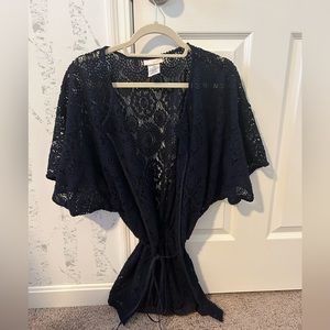 Michael Kors Swim Coverup Navy Blue XS